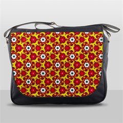 Pattern Colorful Modern Color Messenger Bag by Simbadda