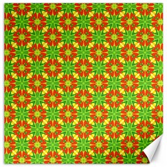 Pattern Texture Christmas Colors Canvas 16  X 16 