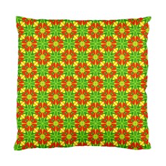 Pattern Texture Christmas Colors Standard Cushion Case (One Side)