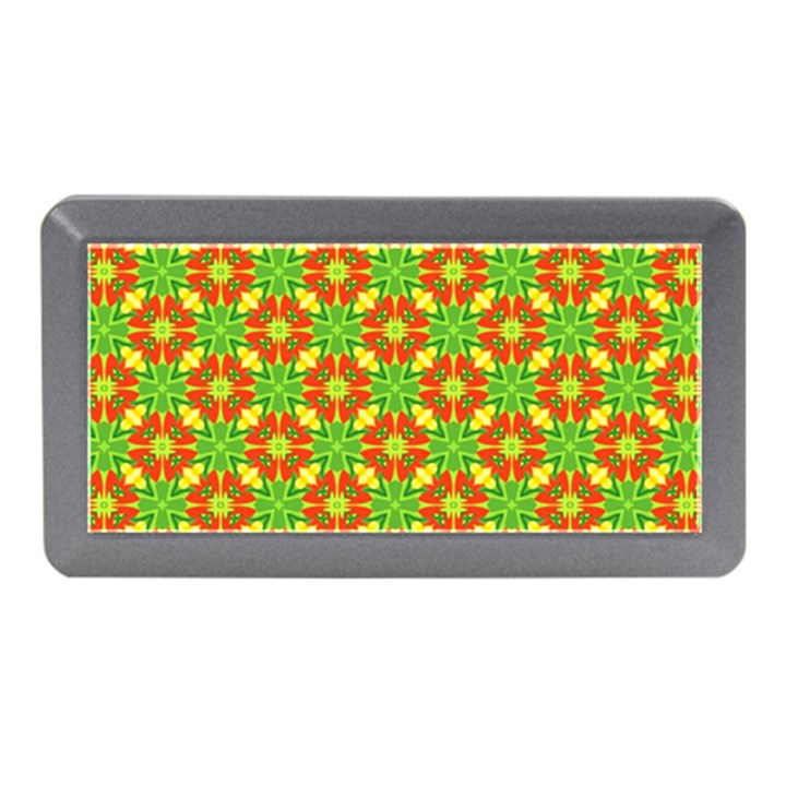 Pattern Texture Christmas Colors Memory Card Reader (Mini)