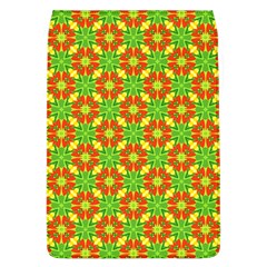 Pattern Texture Christmas Colors Removable Flap Cover (L)