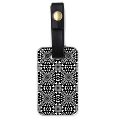 Fabric Design Pattern Color Luggage Tag (one Side) by Simbadda