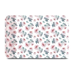 Watercolor Roses Lace Background Plate Mats by Simbadda