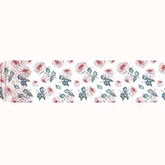 Watercolor Roses Lace Background Large Bar Mats by Simbadda