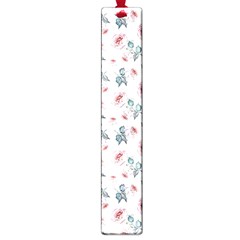 Watercolor Roses Lace Background Large Book Marks by Simbadda