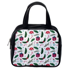 Christmas Background Classic Handbag (one Side) by Simbadda