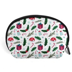 Christmas Background Accessory Pouch (large) by Simbadda