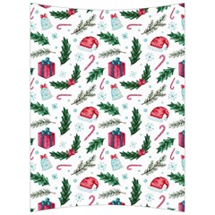 Christmas Background Back Support Cushion by Simbadda