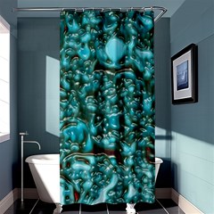 Background Organic Pattern Alie Shower Curtain 36  X 72  (stall)  by Simbadda