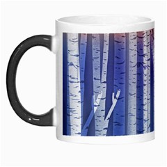 Birch Tree Background Scrapbooking Morph Mugs by Simbadda