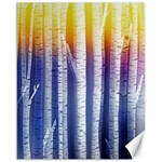 Birch Tree Background Scrapbooking Canvas 16  x 20  15.75 x19.29  Canvas - 1