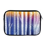 Birch Tree Background Scrapbooking Apple MacBook Pro 17  Zipper Case Front