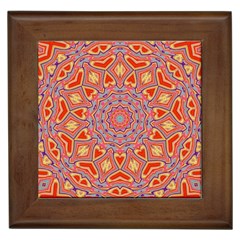 Abstract Art Abstract Background Framed Tile by Simbadda