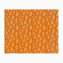 Halloween Background Small Glasses Cloth (2 Sides) by Simbadda