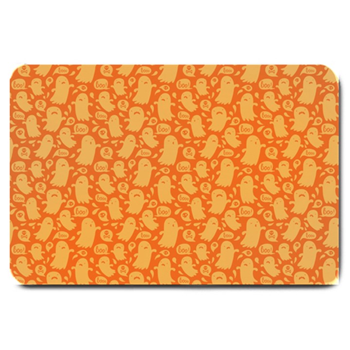 Halloween Background Large Doormat 