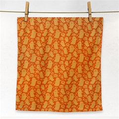 Halloween Background Face Towel by Simbadda