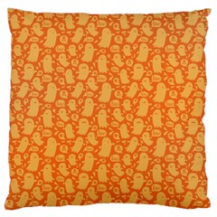 Halloween Background Large Cushion Case (two Sides) by Simbadda