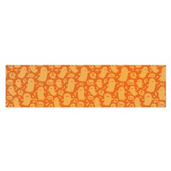 Halloween Background Satin Scarf (oblong) by Simbadda