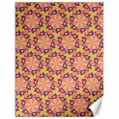 Pattern Decoration Abstract Flower Canvas 18  X 24  by Simbadda