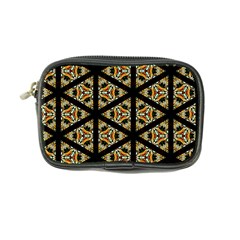 Pattern Stained Glass Triangles Coin Purse by Simbadda