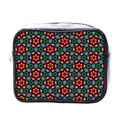 Pattern Texture Seamless Floral Mini Toiletries Bag (one Side) by Simbadda