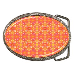  Pattern Abstract Orange Belt Buckles by Simbadda