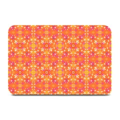  Pattern Abstract Orange Plate Mats by Simbadda