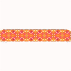  Pattern Abstract Orange Small Bar Mats by Simbadda