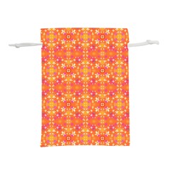  Pattern Abstract Orange Lightweight Drawstring Pouch (s)