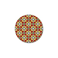 Church Pattern Church Texture Golf Ball Marker by Simbadda