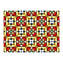 Church Pattern Church Texture Double Sided Flano Blanket (mini)  by Simbadda