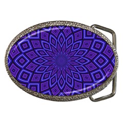 Kaleidoscope Abstract Background Belt Buckles by Simbadda