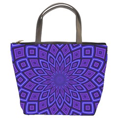 Kaleidoscope Abstract Background Bucket Bag by Simbadda