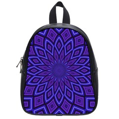 Kaleidoscope Abstract Background School Bag (small) by Simbadda