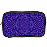 Kaleidoscope Abstract Background Toiletries Bag (Two Sides) Back