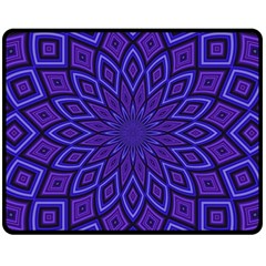 Kaleidoscope Abstract Background Fleece Blanket (medium)  by Simbadda