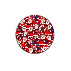 Nicholas Santa Christmas Pattern Hat Clip Ball Marker