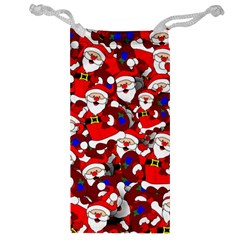 Nicholas Santa Christmas Pattern Jewelry Bag