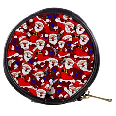 Nicholas Santa Christmas Pattern Mini Makeup Bag