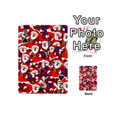 Nicholas Santa Christmas Pattern Playing Cards 54 Designs (Mini)