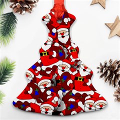 Nicholas Santa Christmas Pattern Ornament (Christmas Tree) 