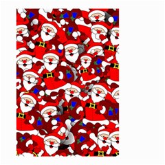 Nicholas Santa Christmas Pattern Small Garden Flag (Two Sides)