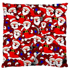 Nicholas Santa Christmas Pattern Large Cushion Case (Two Sides)