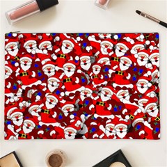 Nicholas Santa Christmas Pattern Cosmetic Bag (XXL)