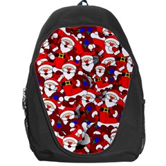 Nicholas Santa Christmas Pattern Backpack Bag