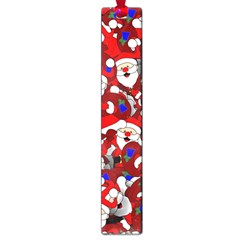 Nicholas Santa Christmas Pattern Large Book Marks