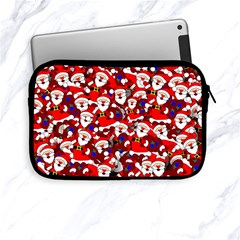 Nicholas Santa Christmas Pattern Apple Ipad Mini Zipper Cases by Simbadda