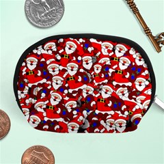 Nicholas Santa Christmas Pattern Accessory Pouch (Medium)