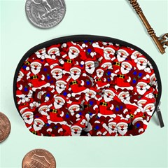 Nicholas Santa Christmas Pattern Accessory Pouch (Large)