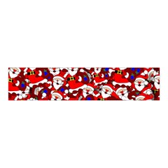 Nicholas Santa Christmas Pattern Velvet Scrunchie by Simbadda